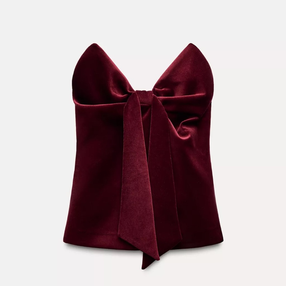 Zara bow top